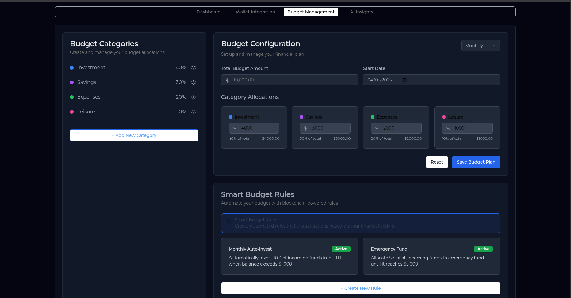 BudgetChain (Open Source Contribution)
